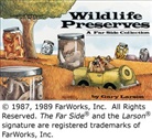 Gary Larson, Larson Gary - Wildlife Preserves