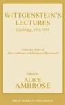 Alice Ambrose, Margaret MacDonald, Ludwig Wittgenstein, Alice Ambrose - Wittgenstein''s Lectures