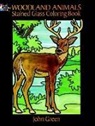 Coloring Books, John Green - Woodland Animals Stained Glass Coloring Book