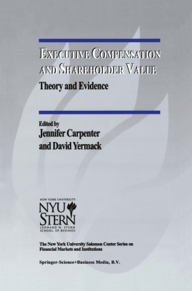 Jennife Carpenter, Jennifer Carpenter,  Yermack,  Yermack, D. Yermack, David Yermack - Executive Compensation and Shareholder Value - Theory and Evidence