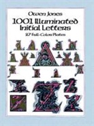 Owen Jones - 1001 Illuminated Initial Letters: 27 Full-Color Plates