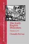 Champlin Burrage - The Early English Dissenters In the Light of Recent Research (1550-1641) - Vol. 2