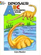 Coloring Books, Dinosaurs, Llyn Hunter - Dinosaur Abc Coloring Book