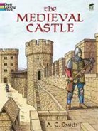 Coloring Books, A. G. Smith, A.g. Smith, Albert G. Smith - The Medieval Castle