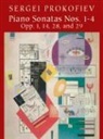 Classical Piano Sheet Music, Serge Prokofieff, Sergei Prokofiev, Sergey Prokofiev - Piano Sonatas Nos. 1-4
