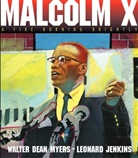 Walter D. Myers, Walter Dean Myers, Walter Dean/ Jenkins Myers, Myers Walter Dean, Leonard Jenkins, Jenkins Leonard... - Malcolm X