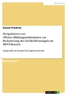 Daniel Friedrich - Perspektiven von (Weiter-)Bildungsma&szlig;nahmen zur Reduzierung des Fachkr&auml;ftemangels im MINT-Bereich