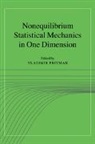 V. Privman, Vladimir Privman, Vladimir Privman - Nonequilibrium Statistical Mechanics in One Dimension