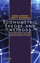 Russell Davidson, Russell (Mcgill University Davidson, Davidson Russell, James G. MacKinnon - Econometric Theory and Methods