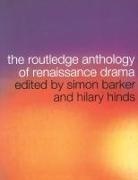 Simon Hinds Barker, Simon Barker, Hilary Hinds, Hinds Hilary - Routledge Anthology of Renaissance Drama