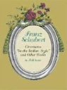 Music Scores, Franz Schubert - Overtures 'in the Italian Style'