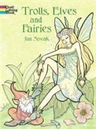 Coloring Books, Sovak, Jan Sovak - Trolls, Elves and Fairies Coloring Book