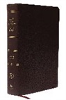 Thomas Nelson, Thomas Nelson, Zondervan, Zondervan, J. Wesley Adams, Donald C. Stamps - KJV, Life in the Spirit Study Bible, Bonded Leather, Burgundy, Thumb Indexed, Red Letter