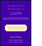 Jon R. Stone, Jon R. (California State University Stone, Stone Jon R. - Routledge Dictionary of Latin Quotations