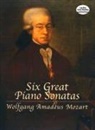 Classical Piano Sheet Music, Wolfgang Amadeus Mozart - Six Great Piano Sonatas