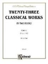 Alfred Publishing (EDT), Alfred Publishing - Twenty-three Classical Works for Two Guitars, Book 1
