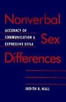 Judith A. Hall, Hall Judith A. - Nonverbal Sex Differences