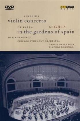 Chicago Symphony Orchestra, Daniel Barenboim, … - Sibelius - Violin Concerto / De Falla - Nights in the Gardens of Spain (Arthaus Musik)
