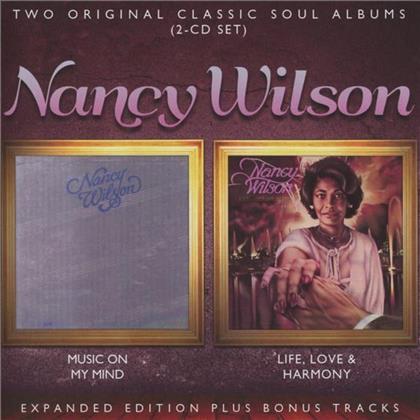 Nancy Wilson - Music On My Mind / Life, Love & Harmony (Expanded Edition, 2 CDs)