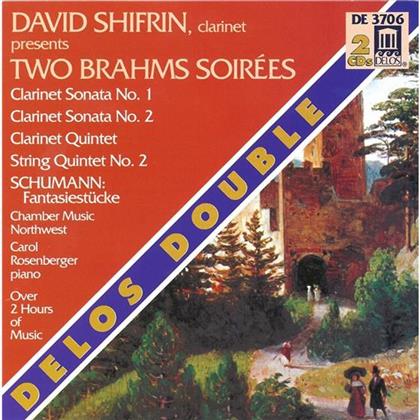 Robert Schumann (1810-1856), David Shifrin & Carol Rosenberger - Fantasiestuecke Op73 - (2 Cd's For 1) (2 CDs)