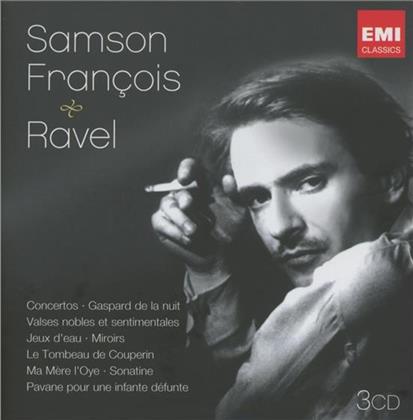 Maurice Ravel (1875-1937) & Samson François - Klavierwerke (3 CDs)