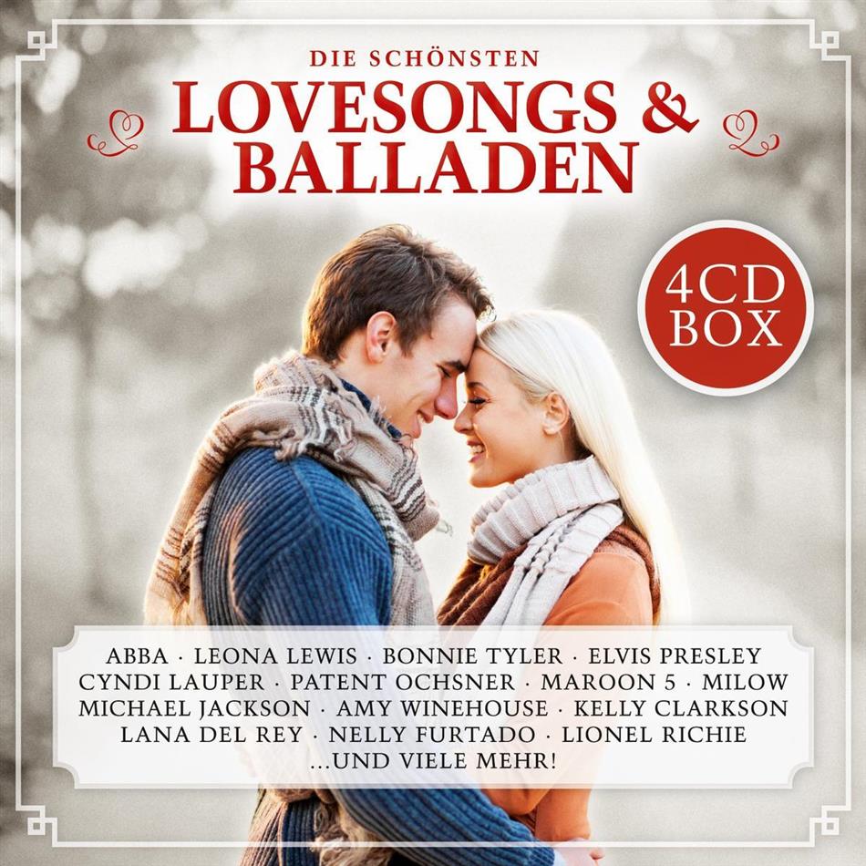 Die Schönsten Lovesongs & Balladen (4 CDs)