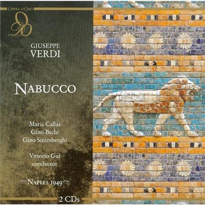 Gino Bechi, Gino Sinimberghi, Giuseppe Verdi (1813-1901) & Maria Callas - Nabucco - (Naples 1949) (2 CDs)