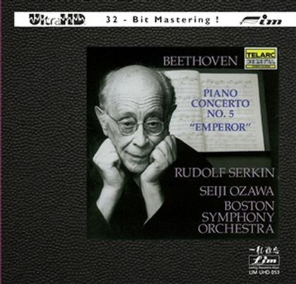 Ludwig van Beethoven (1770-1827), Seiji Ozawa & Rudolf Serkin - Piano Concerto No 5 - LIM Ultra HD CD (Telarc)