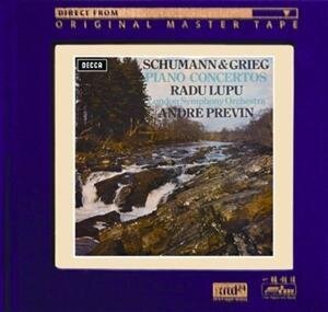 Edvard Grieg (1843-1907), Robert Schumann (1810-1856), André Previn (*1929), Radu Lupu & The London Symphony Orchestra - Piano Concertos - LIM XR CD - original Mastertape