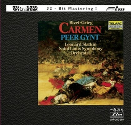 Georges Bizet (1838-1875), Edvard Grieg (1843-1907), Leonard Slatkin & St. Louis Symphony Orchestra - Carmen / Peer Gynt - LIM Ultra-HD - 32 Bit Mastering