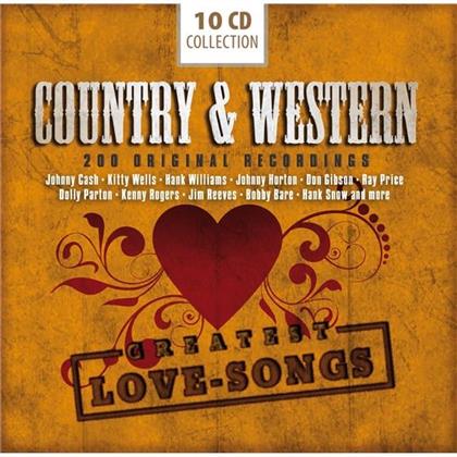 200 Greatest Love Songs - Various - Country (10 CDs)