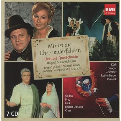 Hermann Prey, Anneliese Rothenberger, Erika Köth & Kurt Graunke - Mir ist die Ehre Widerfahren - - Ectrola-Querschnitte (7 CDs)