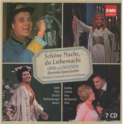 Erika Köth, Anneliese Rothenberger, Moser, Gioachino Rossini (1792-1868), … - Schoene Nacht, Du Liebesnacht - E (7 CDs)