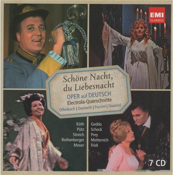 Erika Köth, Anneliese Rothenberger, Moser, Gioachino Rossini (1792-1868), … - Schoene Nacht, Du Liebesnacht - E 7 CD
