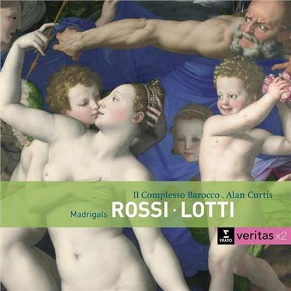 Salamone Rossi (1570-1630), Lotti, Alan Curtis & Il Complesso Barocco - Madrigals - Madrigale - Virgin Veritas x2 (2 CDs)