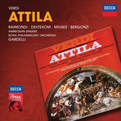 Ambrosian Singers, Ruggero Raimondi, Christina Deutekom, Sherrill Milnes, … - Atilla (2 CDs)