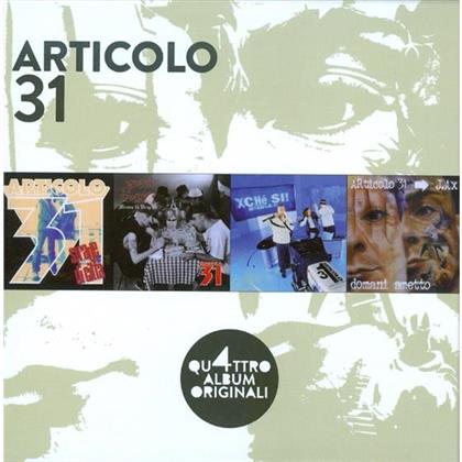 Articolo 31 - Quattro Album Originali (4 CD)