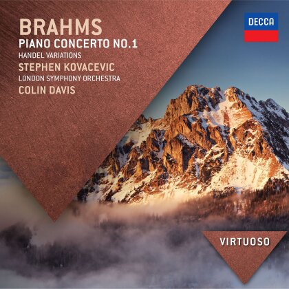 Johannes Brahms (1833-1897), Sir Colin Davis & Stephen Kovacevic - Piano Concerto No. 1 / Handel Variations - Virtuoso Serie