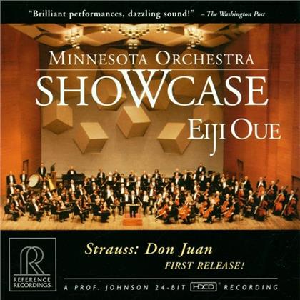 Richard Strauss (1864-1949), Eiji Oue & Minnesota Orchestra - Showcase - Don Juan - First Release - HDCD