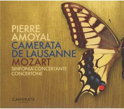 Wolfgang Amadeus Mozart (1756-1791), Pierre Amoyal & Camerata de Lausanne - Sinfonia Concertante & Concertone