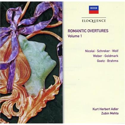 Otto Nicolai (1810-1849), Franz Schreker (1878-1934), Kurt Adler & National Philharmonic Orchestra - Romantic Overtures Vol. 1 - Der Tempelritter / die Gezeichneten u.a.