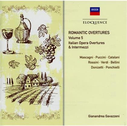 Gianandrea Gavazzeni & Orchestra del Maggio Musicale Fiorentino - Romantic Oertures Vol. 5 - Italian Opera