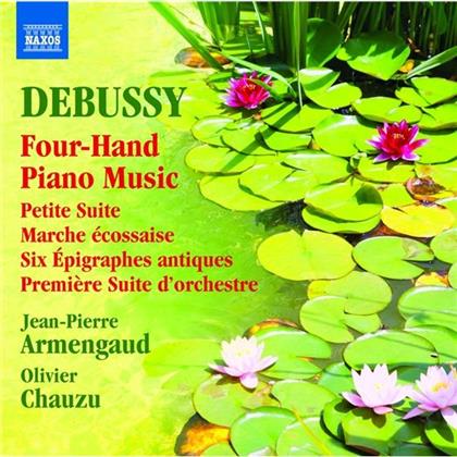 Claude Debussy (1862-1918), Jean-Pierre Armengaud & Olivier Chauzu - Four-Hand Piano Music - Petite Suite, Marce écossaise, Six Epigraphes Antiques, Premiere Suite d'orchestre