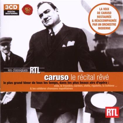 Enrico Caruso - Caruso - Le Recital Reve (3 CDs)