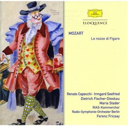 Dietrich Fischer-Dieskau, Maria Stader, Irmgard Seefried, Capecchi, Toepper, … - Le Nozze Di Figaro (3 CDs)