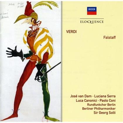 Jose van Dam, Luciana Serra, Luca Canonici & Giuseppe Verdi (1813-1901) - Falstaff (2 CD)