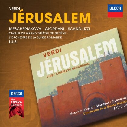 Marcello Giordani, Marina Mescheriakova, Roberto Scandiuzzi, Choeur du Grand Théatre de Genève, … - Jerusalem (3 CDs)