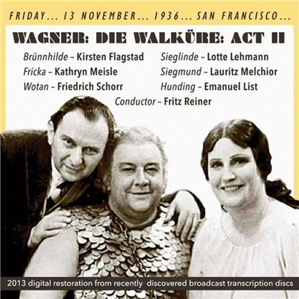 Kirsten Flagstad, Richard Wagner (1813-1883), Lotte Lehmann & Kathryn Meisle - Walkuere, Die : Akt 2