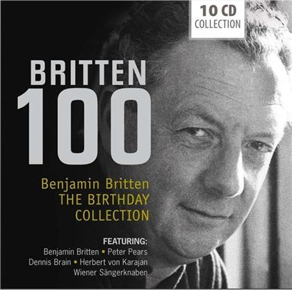 Julius Katchen, Benjamin Britten (1913-1976), Herbert von Karajan & Sir Peter Pears - Britten 100 - Birthday Colleciton (10 CD)