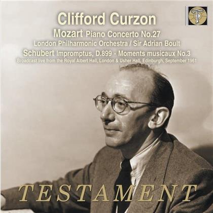 Franz Schubert (1797-1828), Clifford Curzon & The London Philharmonic Orchestra - Impromptu Nr1-4, D. 899, Moments Musicaux, Nr3 in f-moll D.780
